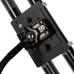 T12 holder for 2 tubes Ball Head Yoke with Gooseneck